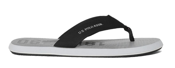 U.S. Polo Assn. Men V - Strap Logo Marinos 2.0 Flip Flops - Footcourt Egypt
