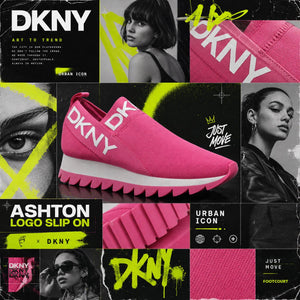 DKNY Ashton Logo Slip On - Footcourt Egypt