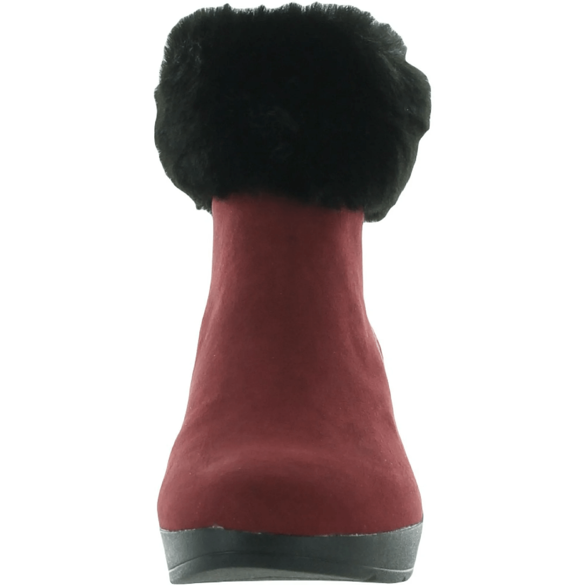 DKNY Womens Abri Faux Suede Faux Fur Booties - Footcourt Egypt