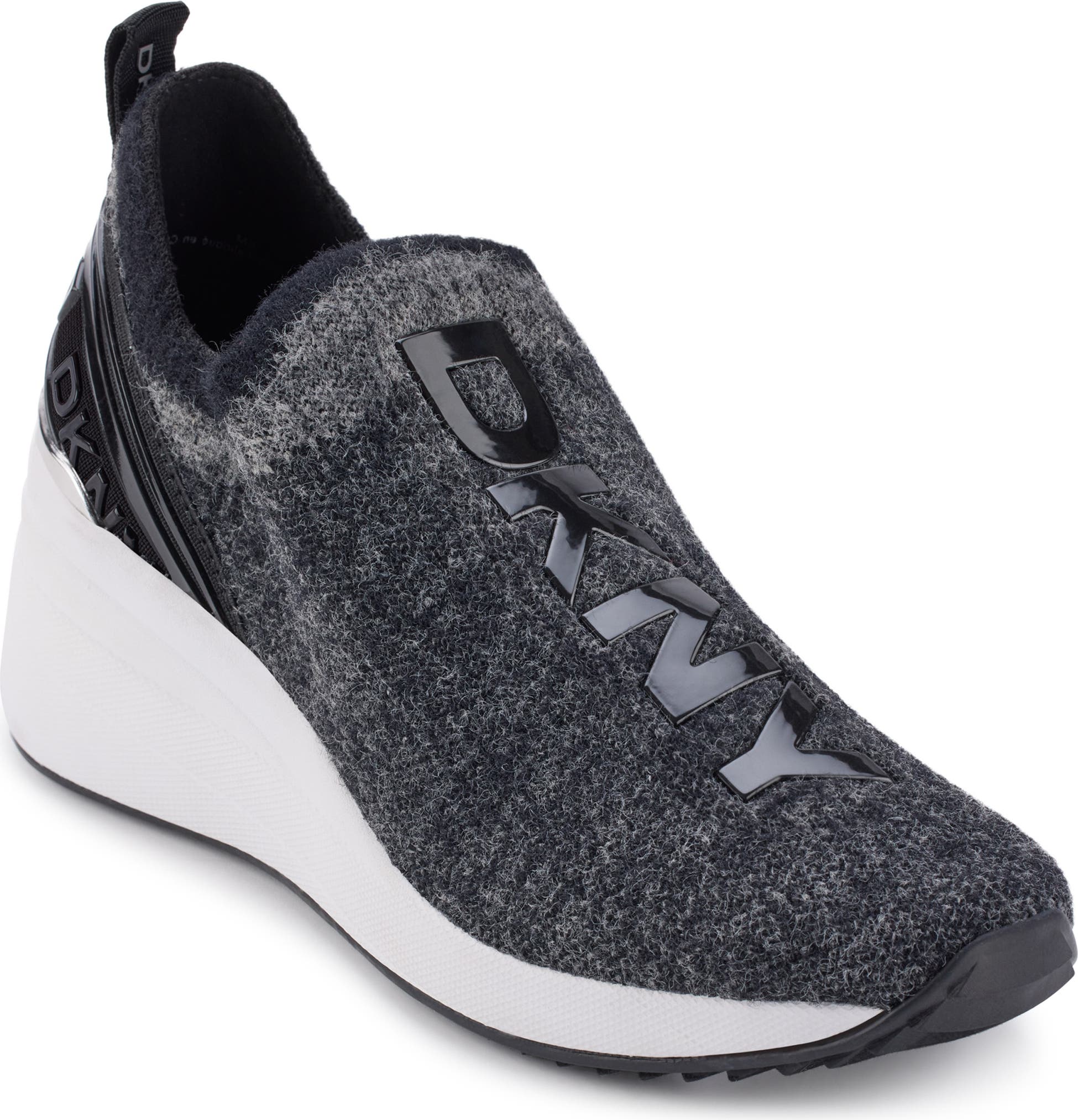 DKNY Keeva Wedge Knit Sneaker - Footcourt Egypt