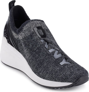 DKNY Keeva Wedge Knit Sneaker - Footcourt Egypt