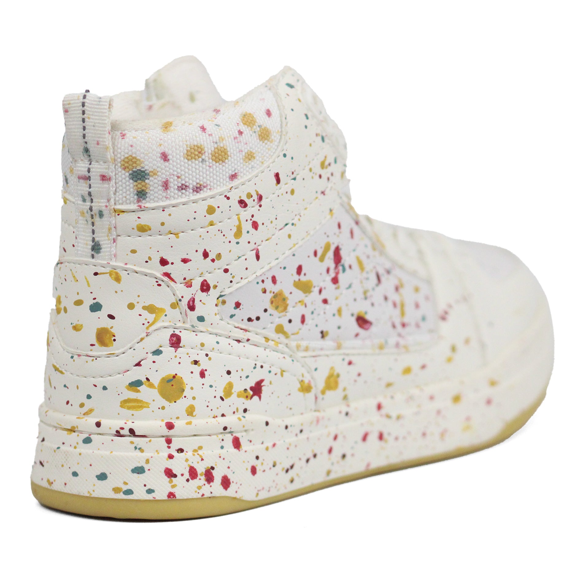 ZARA Graffiti Hitop Multicolor Shoes - Footcourt Egypt