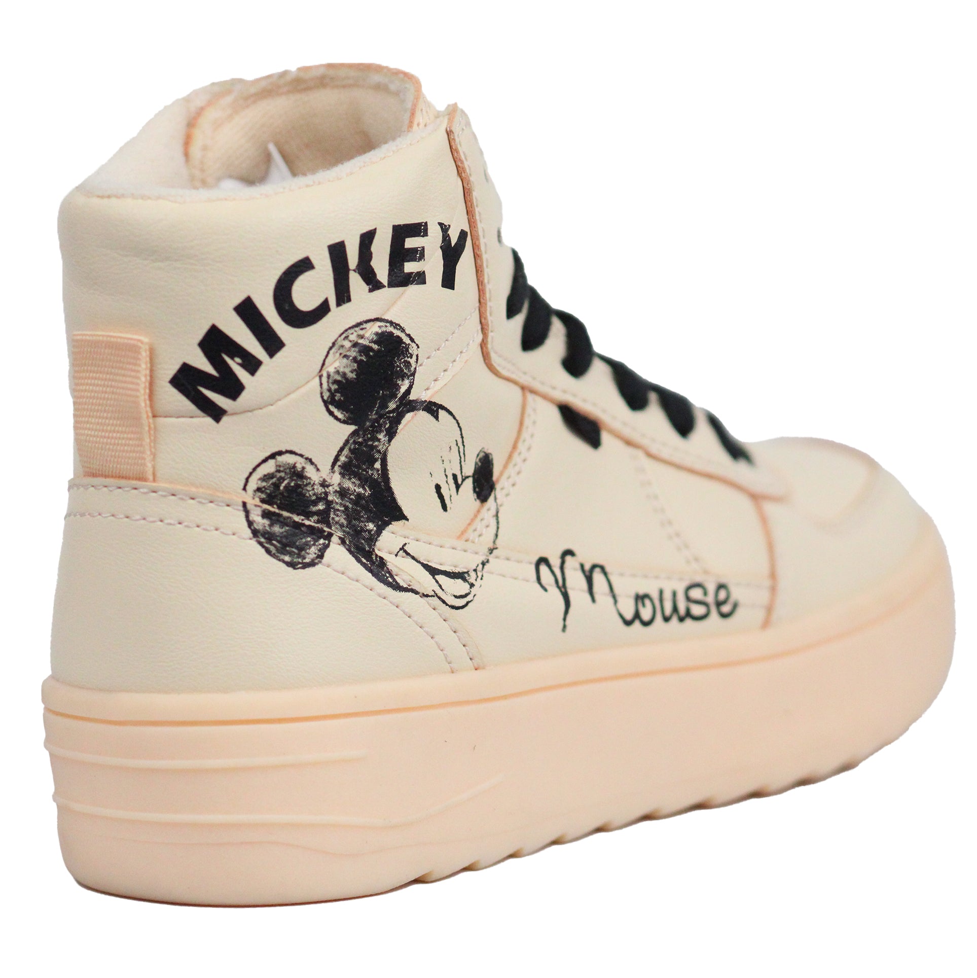 ZARA Graffiti High - Top Mickey Mouse Sneakers - Footcourt Egypt
