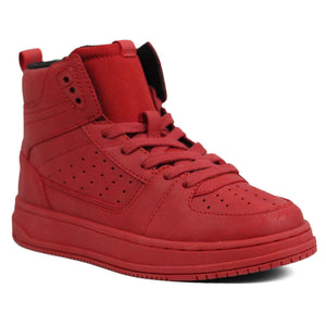 ZARA Graffiti High - Top legend Red Sneakers - Footcourt Egypt