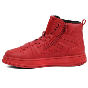 ZARA Graffiti High - Top legend Red Sneakers - Footcourt Egypt