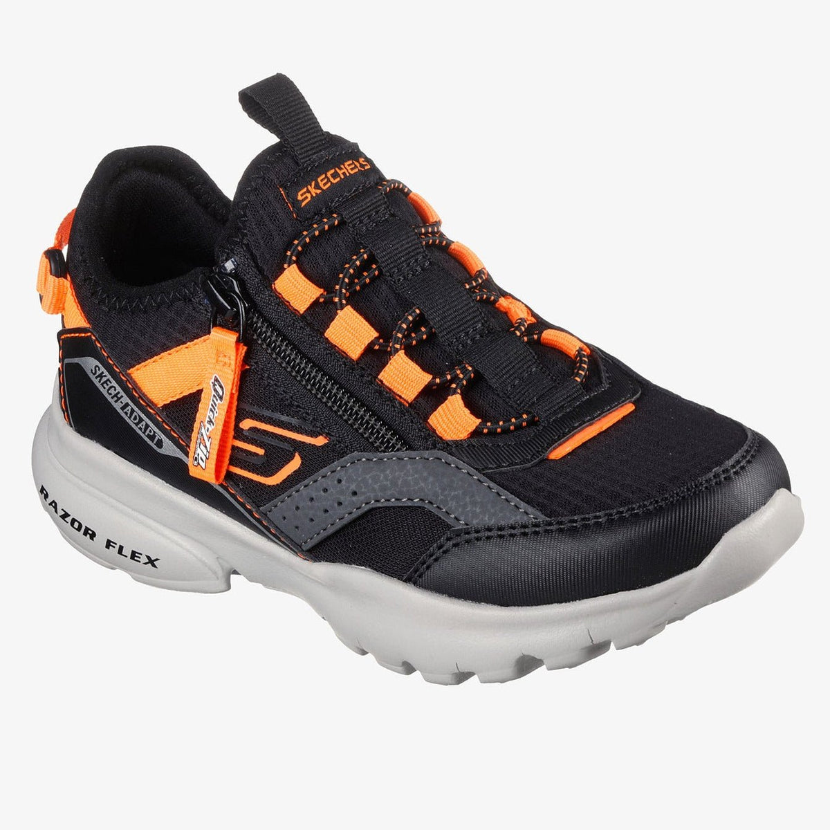 SKECHERS Boys Razor Flex - Tulvex BKOR - Footcourt Egypt