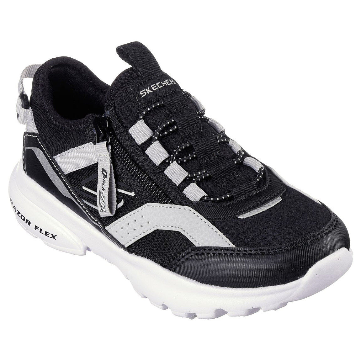 SKECHERS Boys Razor Flex - Tulvex BKGY - Footcourt Egypt