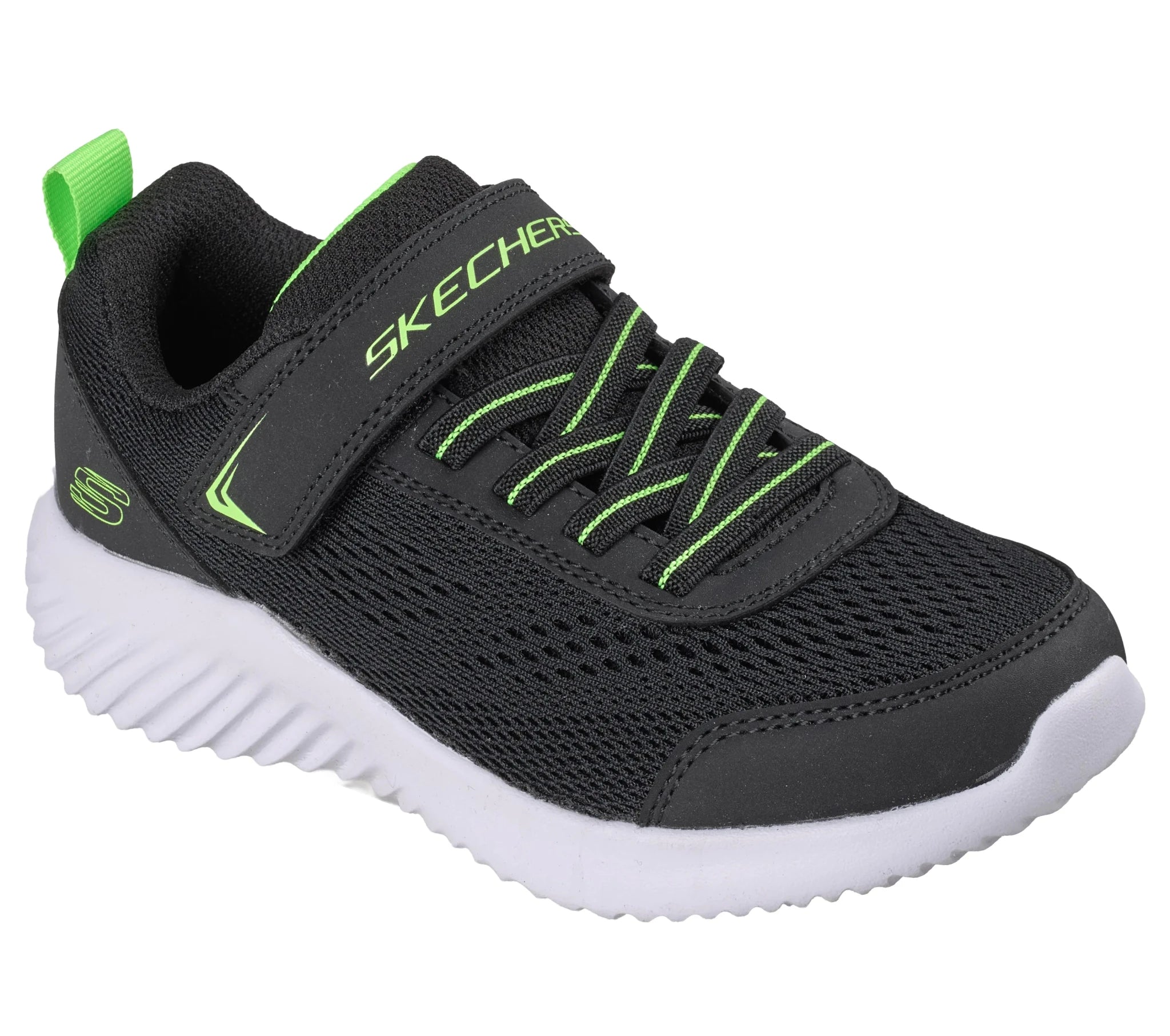 SKECHERS Bounder Kids' Lifestyle Shoes Blk - Footcourt Egypt