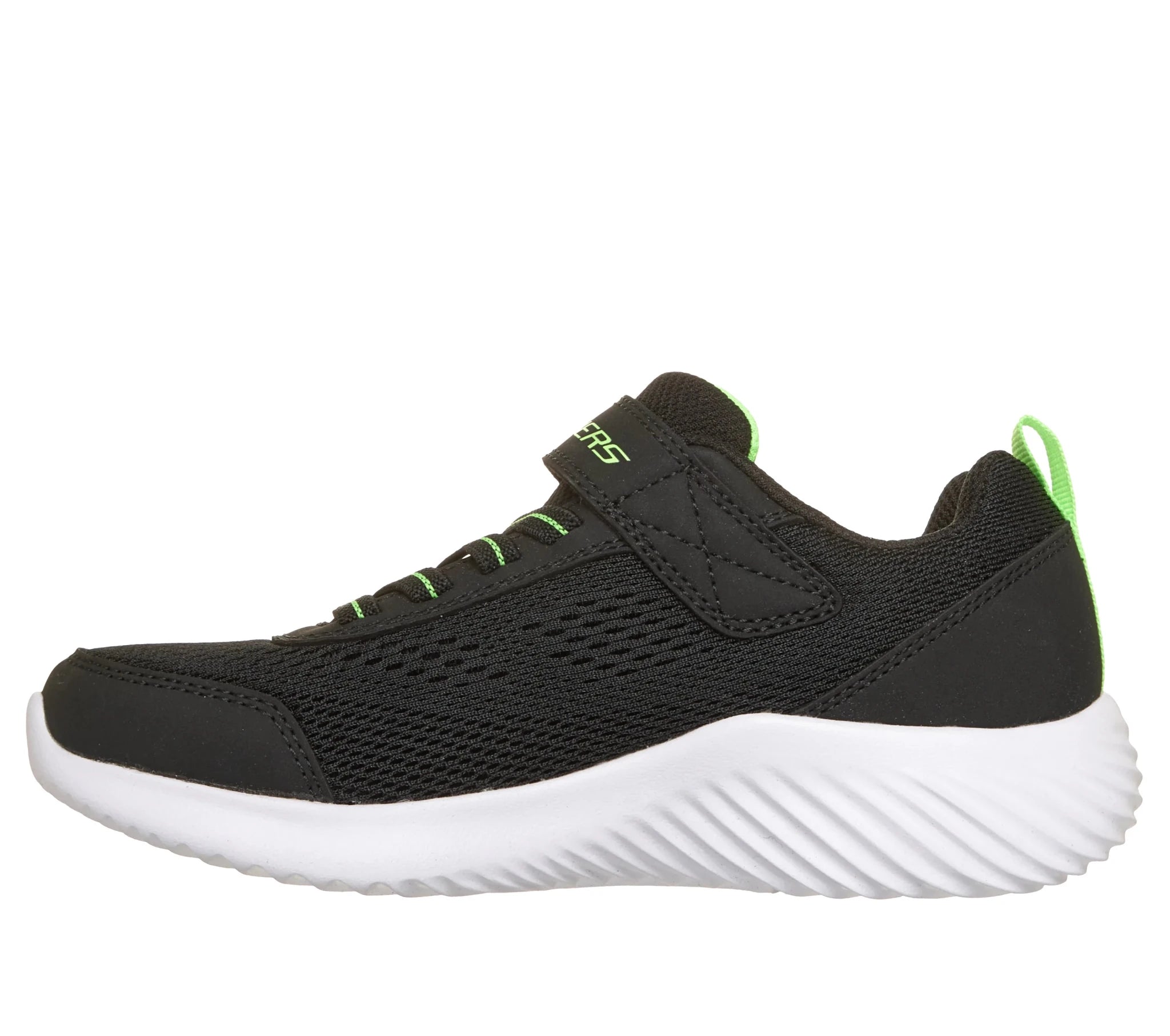 SKECHERS Bounder Kids' Lifestyle Shoes Blk - Footcourt Egypt