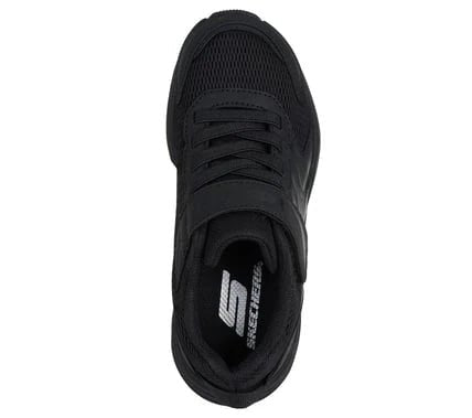 SKECHERS Microspec Tread Bln Sneakers BBK - Footcourt Egypt