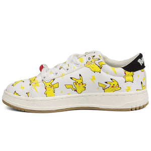 ZARA Leather Pokemon White Sneakers - Footcourt Egypt