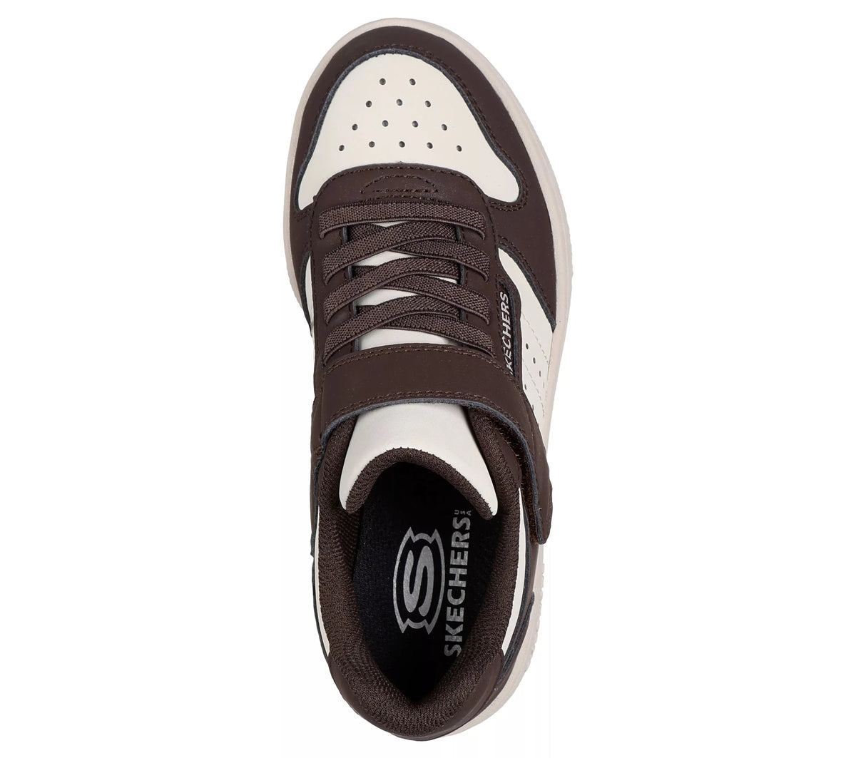 SKECHERS Kids' Quick Street - Clasic Avenue BRN - Footcourt Egypt