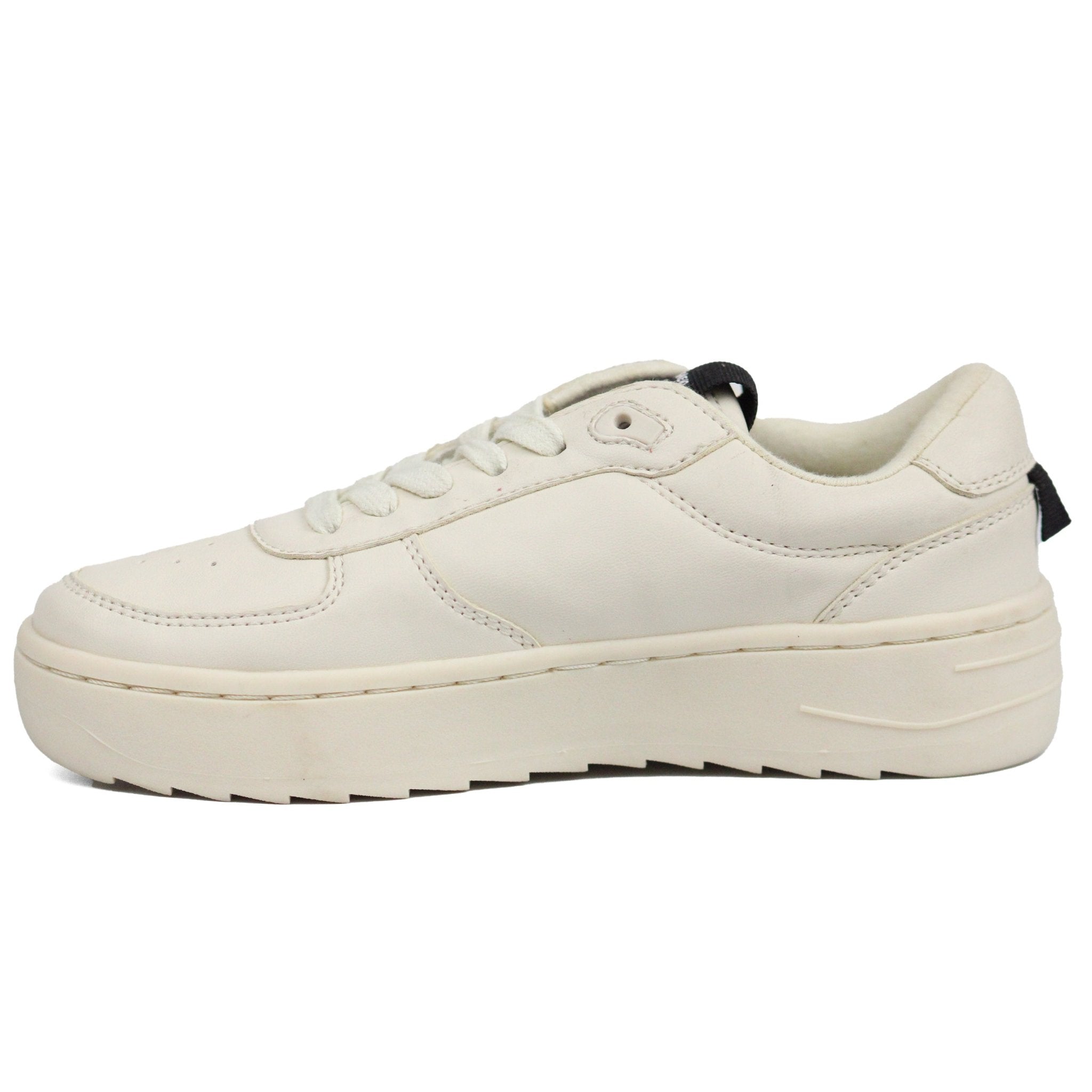 ZARA Cream Leather Mickey Mouse Disney Sneakers - Footcourt Egypt