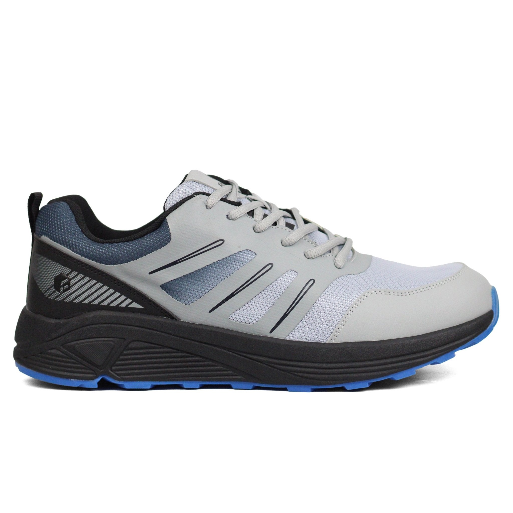 FITVILLE Extra Wide HIKING Shoes Soft Toe GRY - Footcourt Egypt