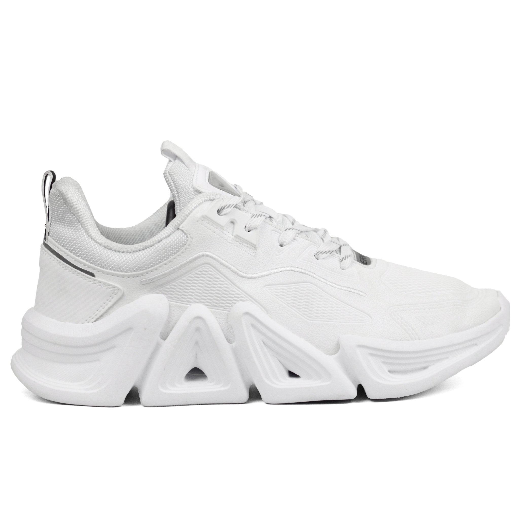 ERKE 02A Casual Trend Sneakers WHT - Footcourt Egypt