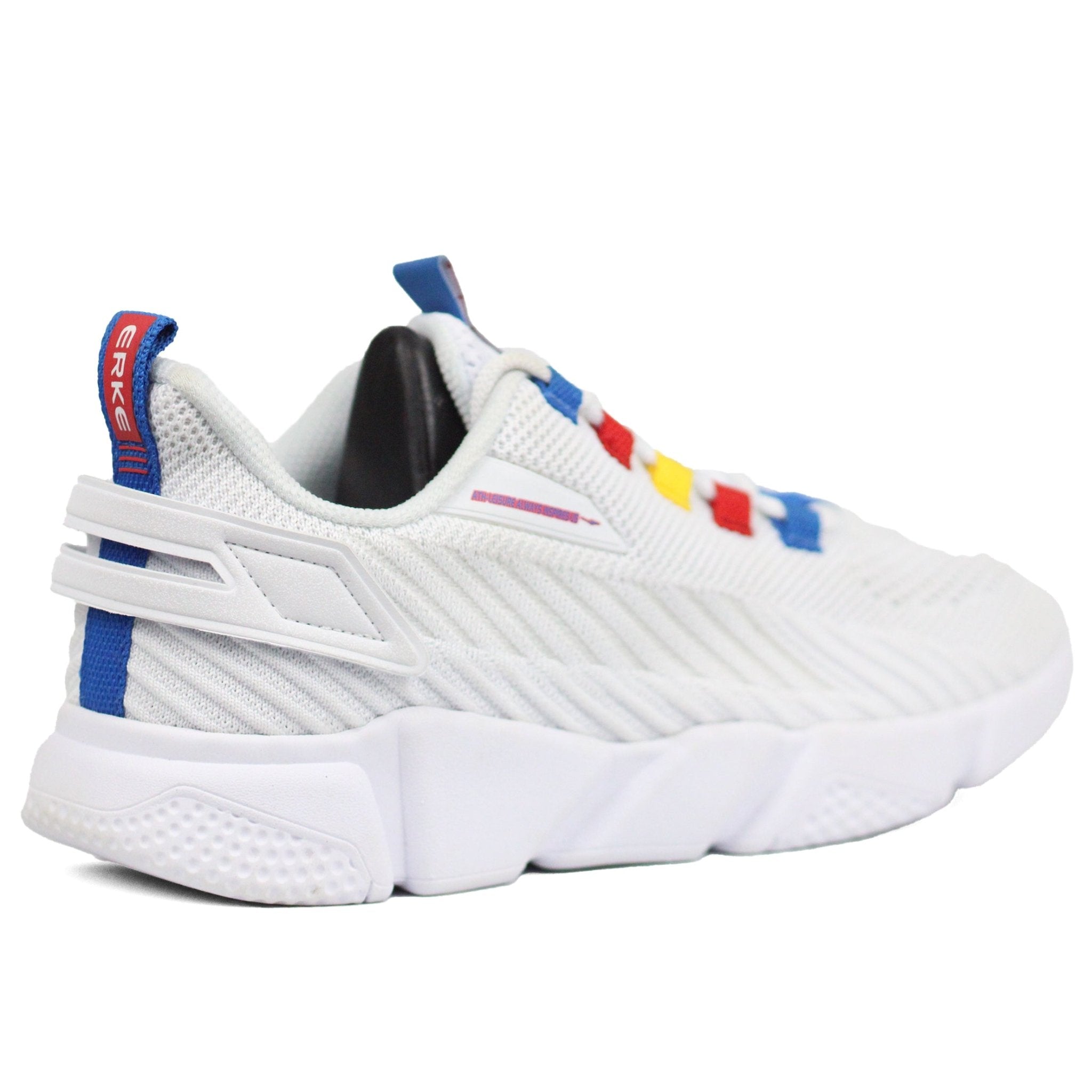ERKE 03A Casual Trend Sneakers WHT - Footcourt Egypt