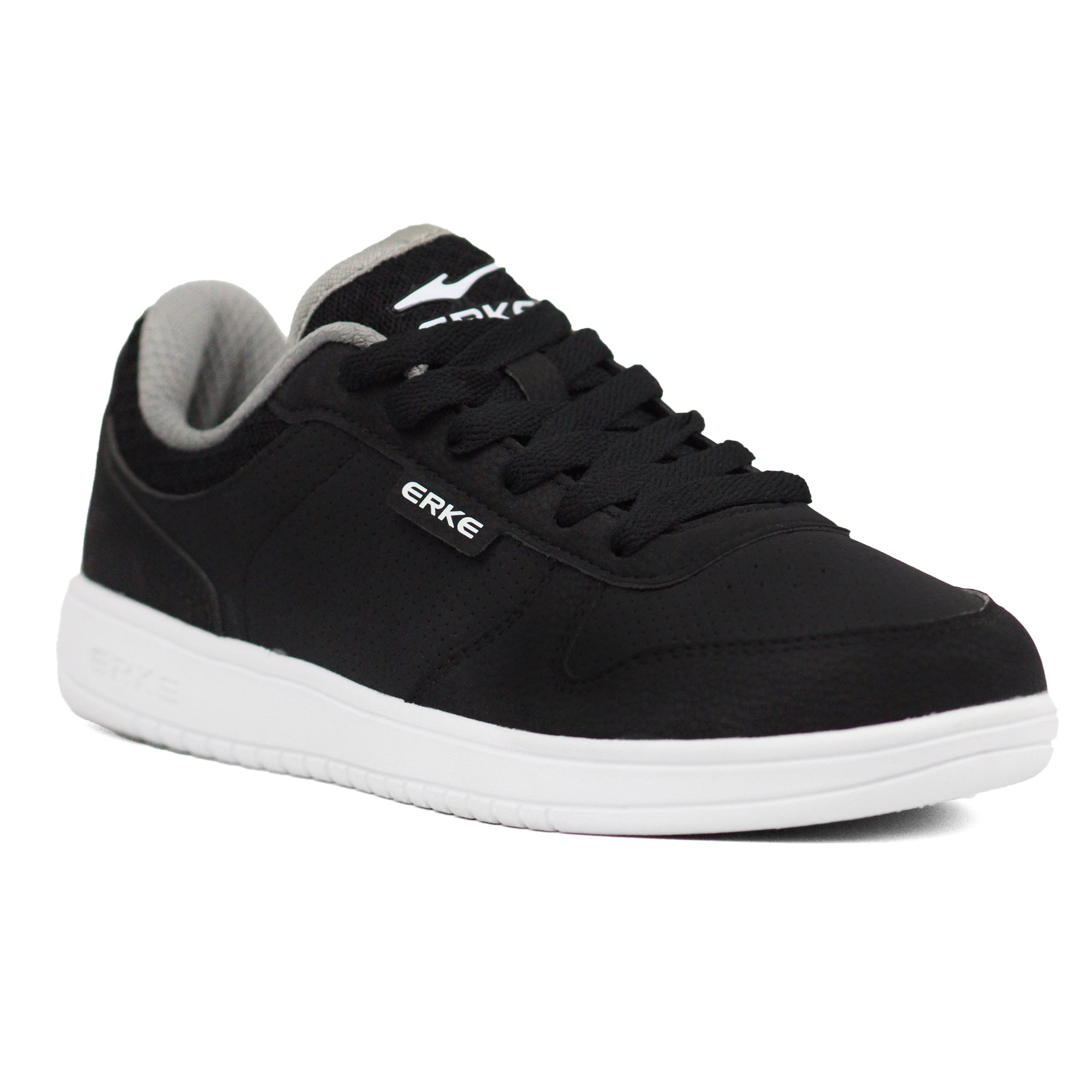 ERKE 07F Casual Trend Low - Top Sneakers BLK - Footcourt Egypt