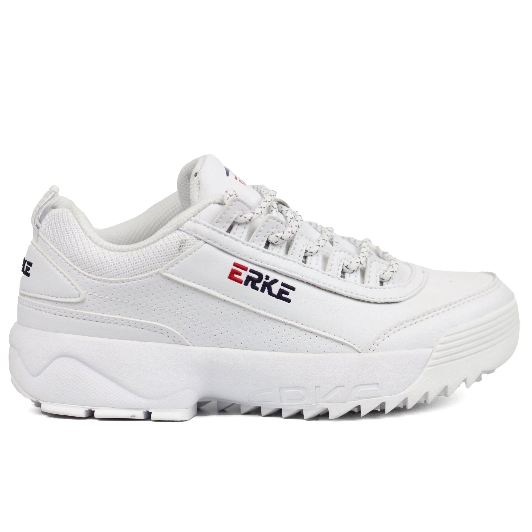 ERKE 02E Casual Trend Breathable SNEAKERS WHT 22 - Footcourt Egypt