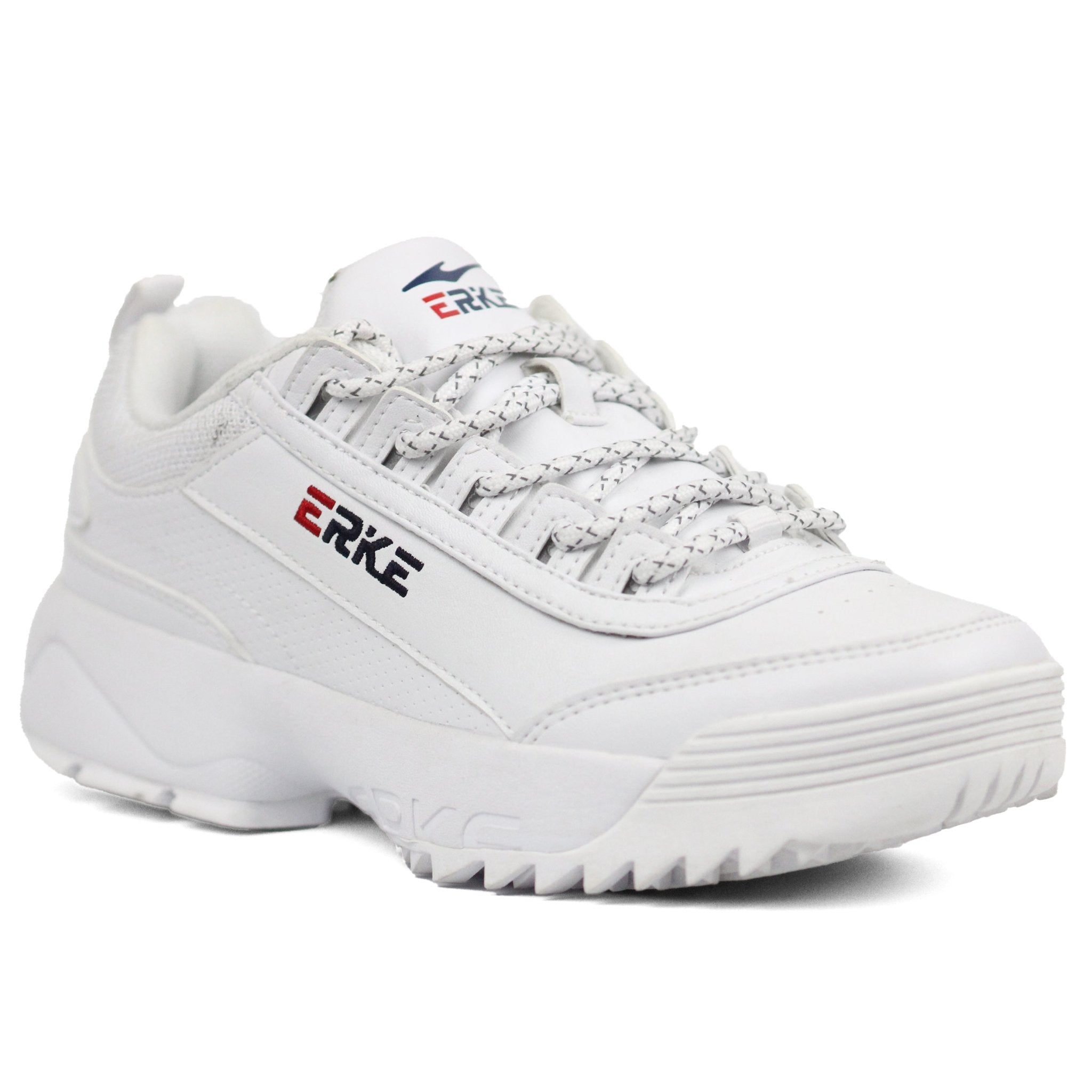 ERKE 02E Casual Trend Breathable SNEAKERS WHT 22 - Footcourt Egypt