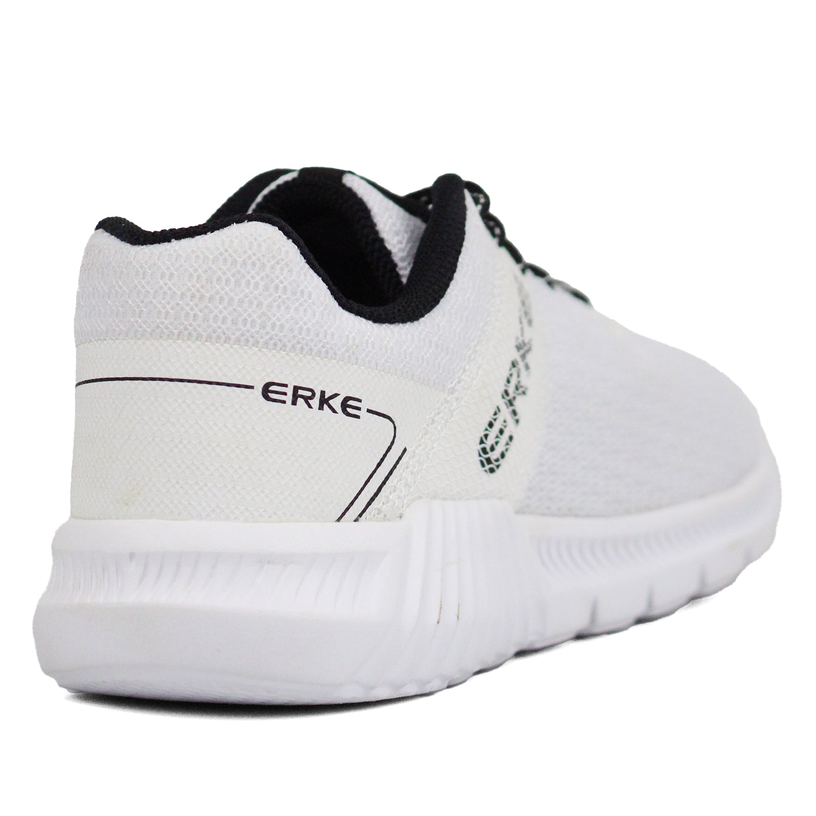 ERKE 03A Trend Casual RUNNING Shoe WHT 55 - Footcourt Egypt