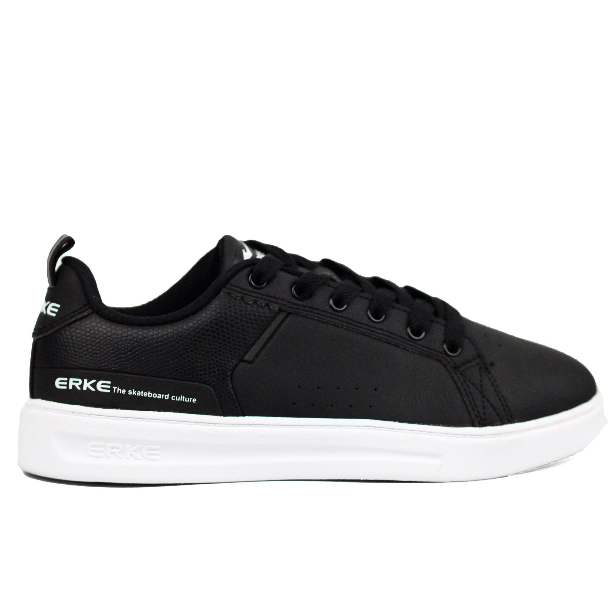 ERKE 03A The skateboard culture Low - Top Sneakers BLK - Footcourt Egypt