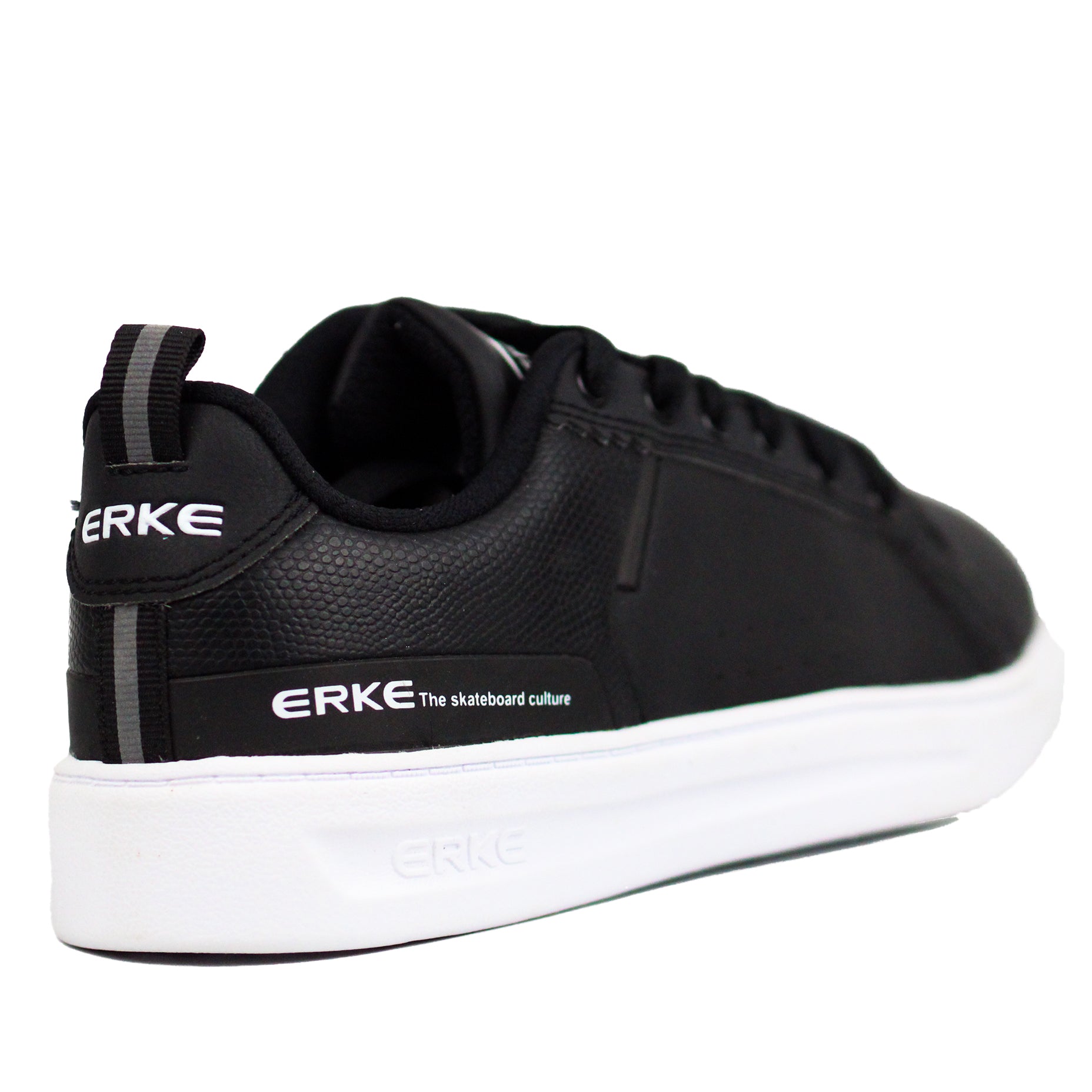 ERKE 03A The skateboard culture Low - Top Sneakers BLK - Footcourt Egypt