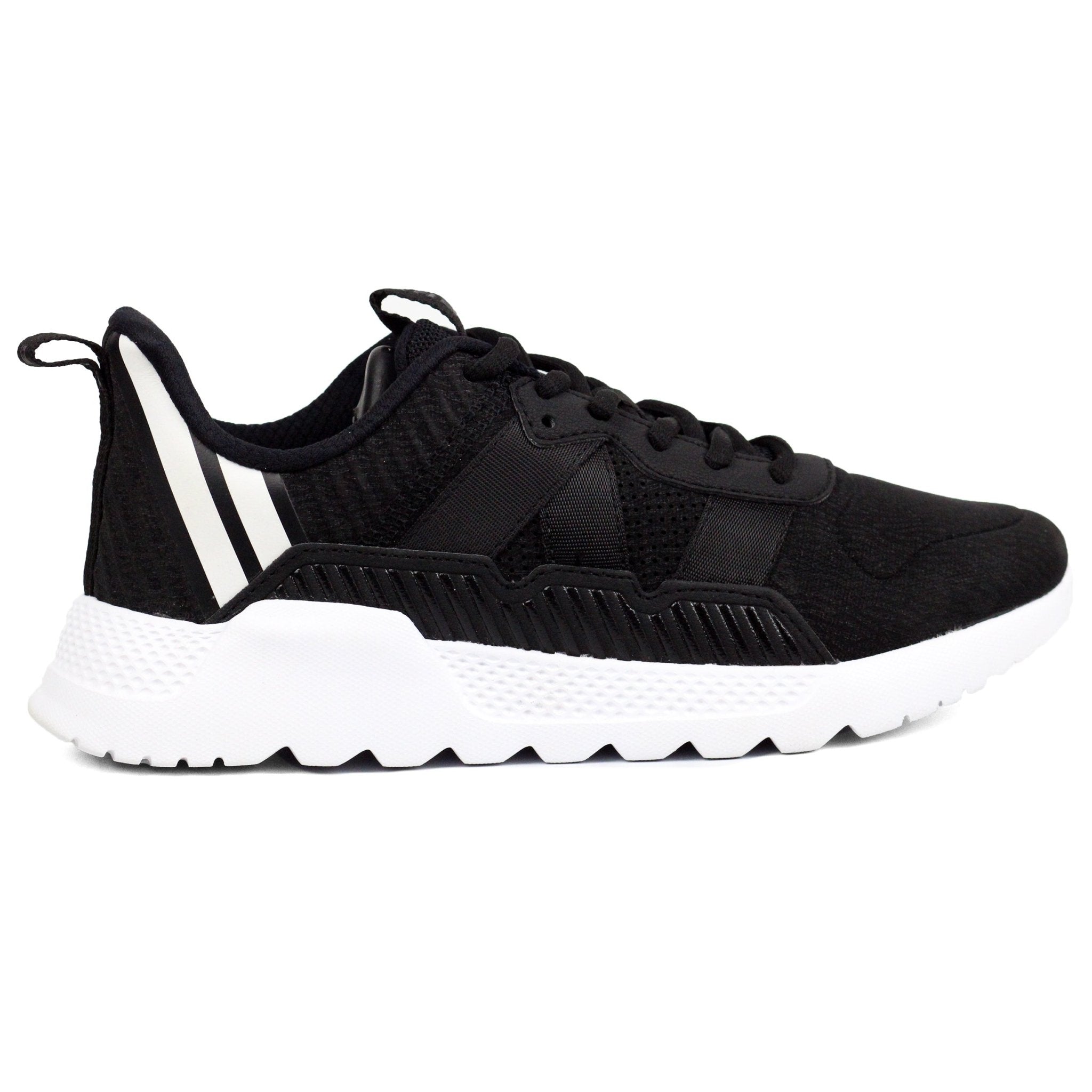 ERKE 03C Casual Trend Sneakers BLK - 55 - Footcourt Egypt
