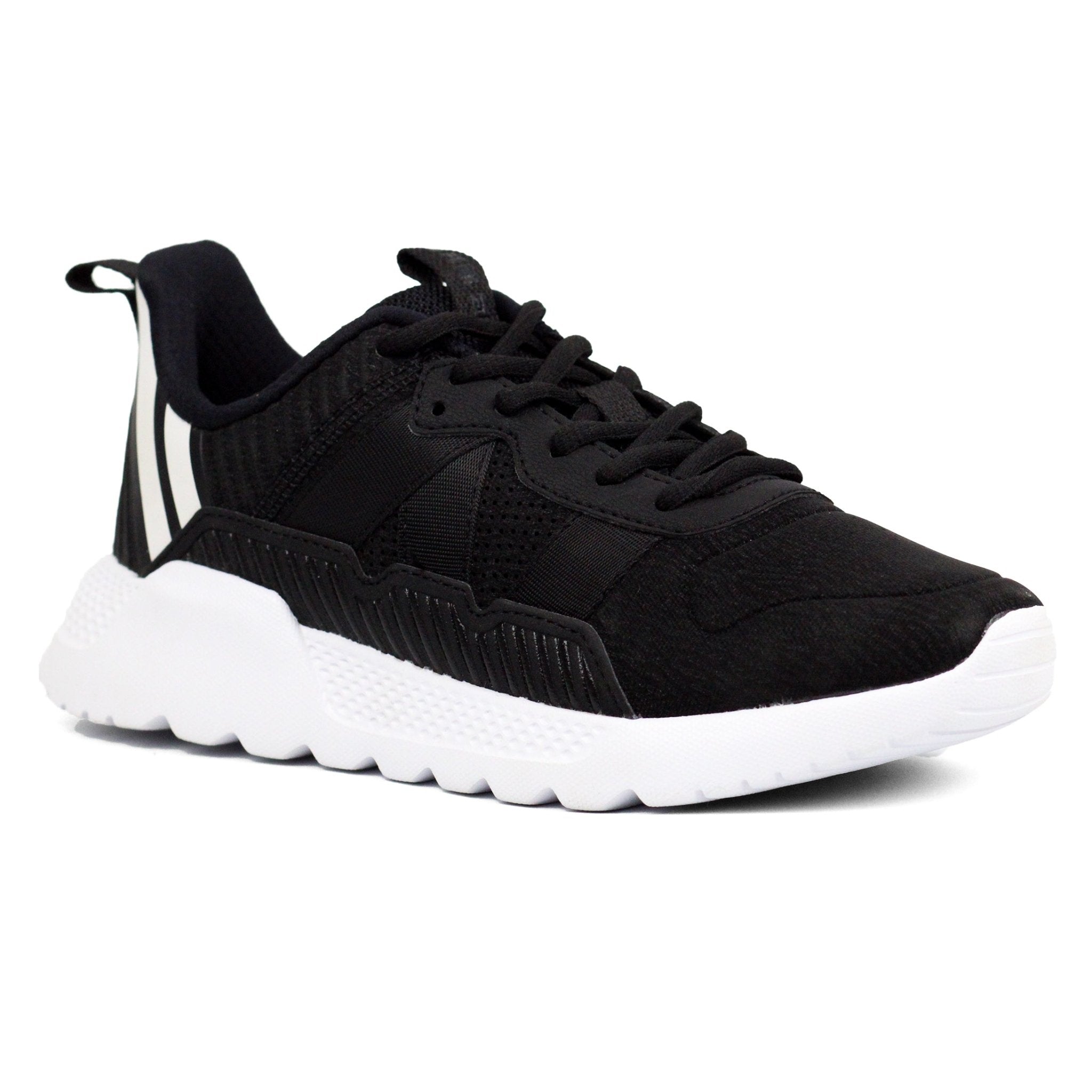ERKE 03C Casual Trend Sneakers BLK - 55 - Footcourt Egypt