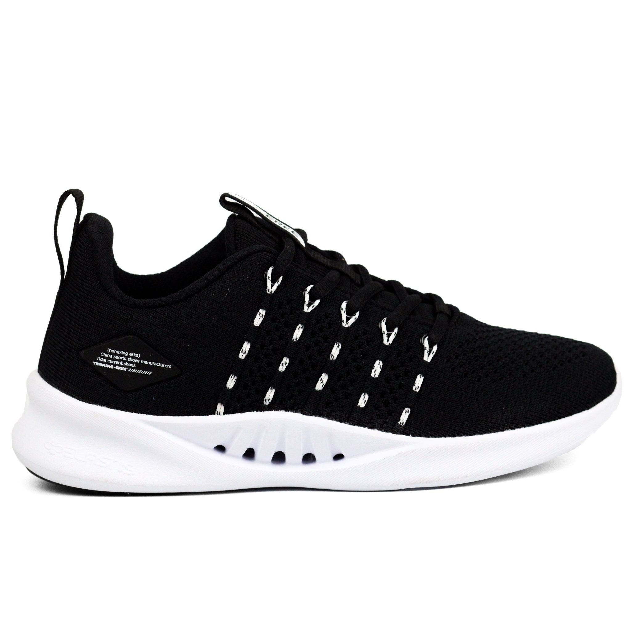ERKE 03C HONGXING Casual Trend Sneakers BLK - Footcourt Egypt