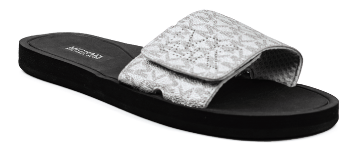 Michael Kors MK Logo Chain Mesh Slide - Footcourt Egypt