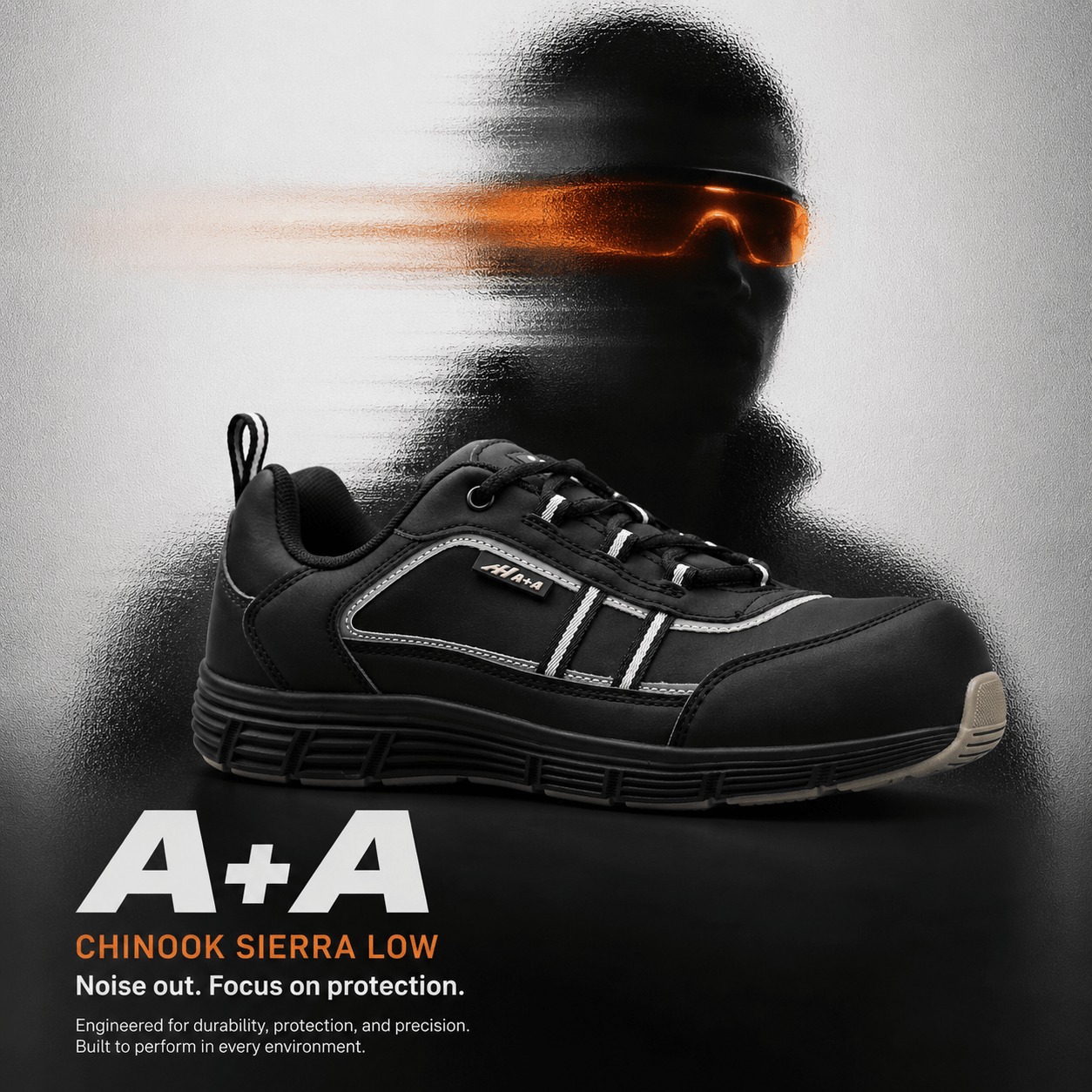 A+A Chinook Sierra Low Safety Toe - Footcourt Egypt