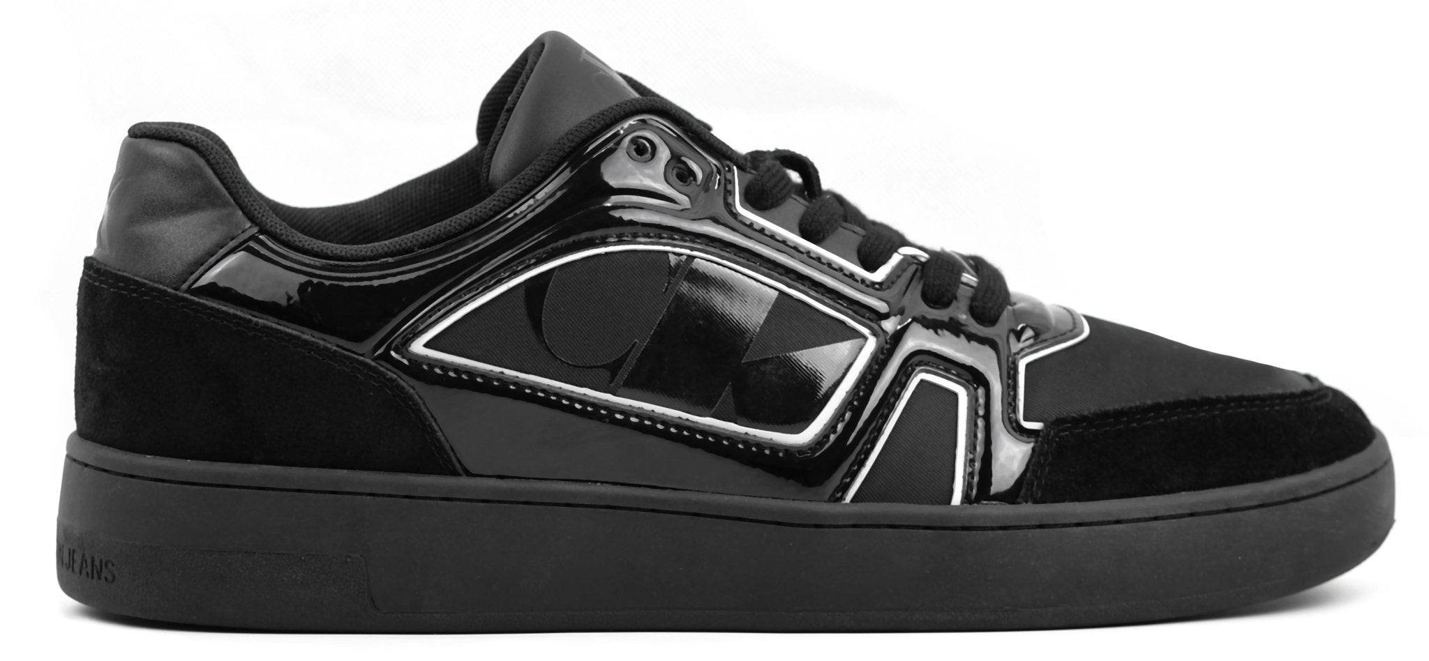 CALVIN KLEIN low - top leather basketball shoes - Footcourt Egypt