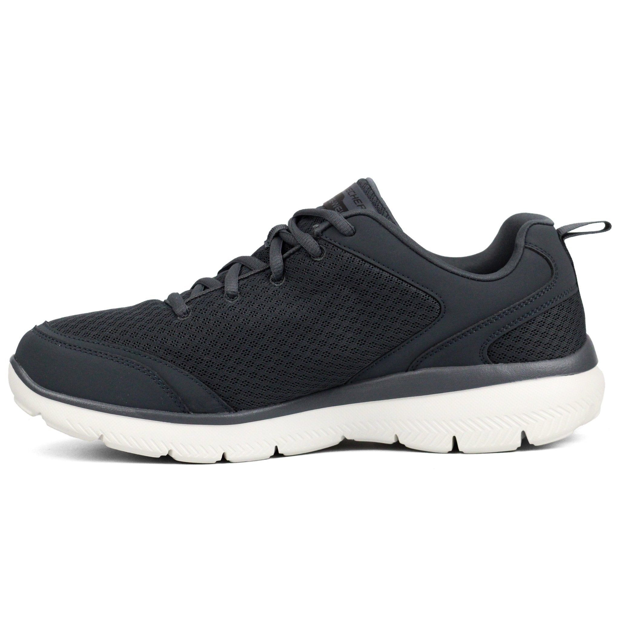 SKECHERS Light weight Lifestyle Shoes-CHAR - Footcourt Egypt