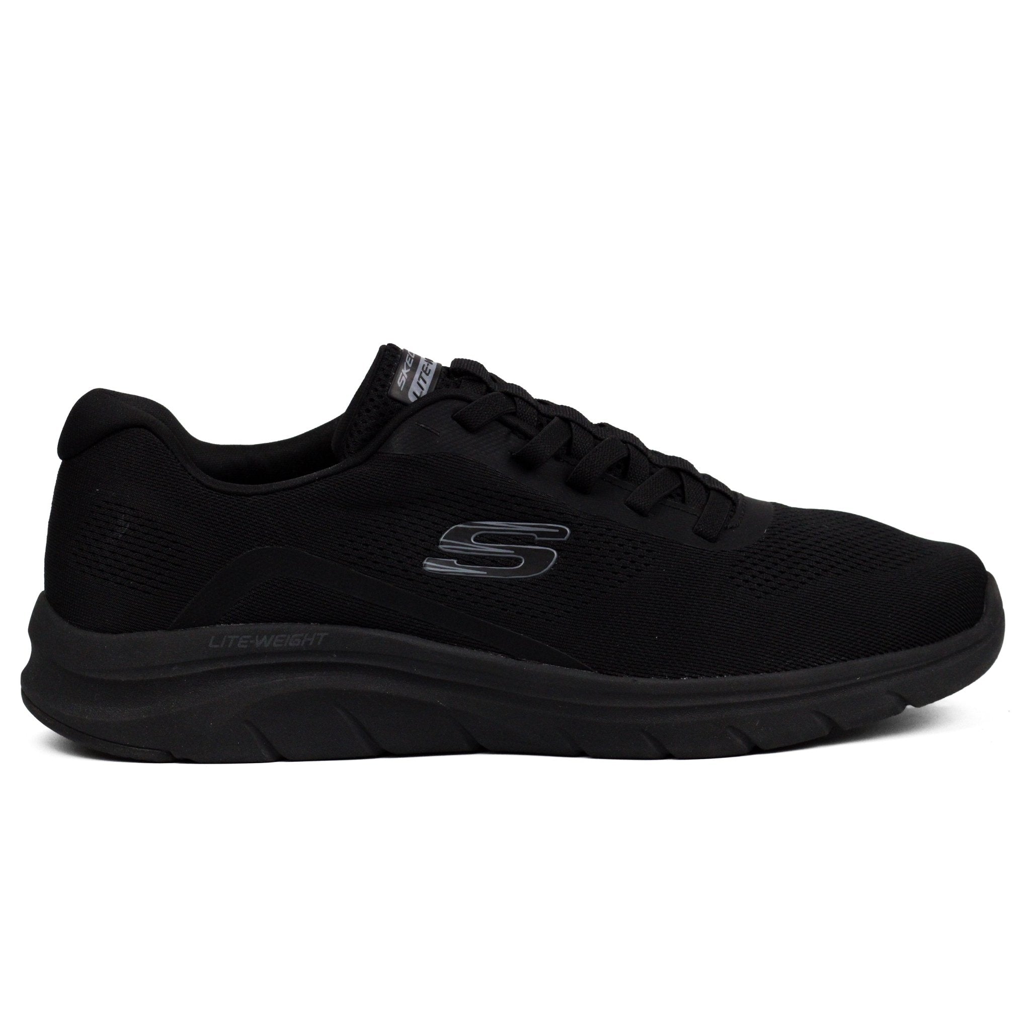 SKECHERS Light Weight Shoes BBK 00 - Footcourt Egypt