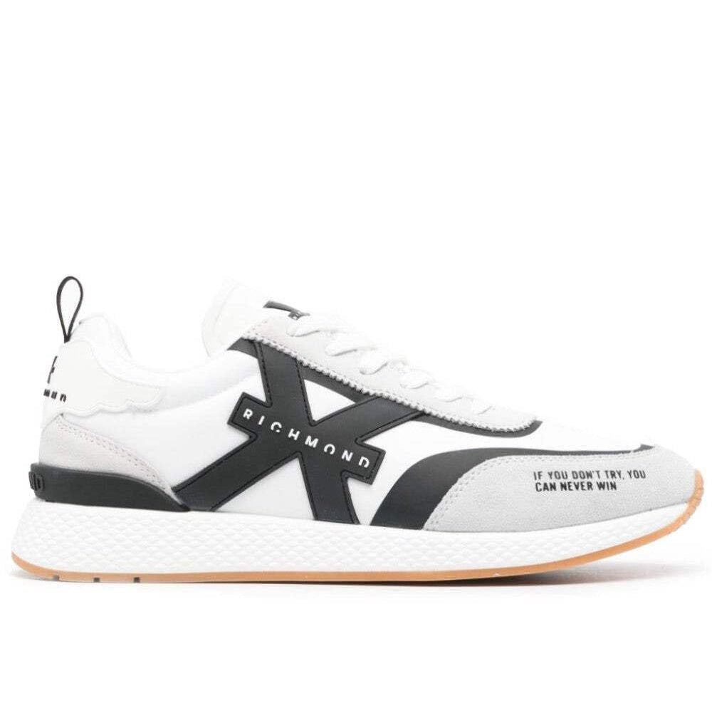 John Richmond 22211CP Viscose Men's Sneakers LGBK - Footcourt Egypt