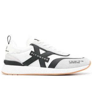 John Richmond 22211CP Viscose Men's Sneakers LGBK - Footcourt Egypt