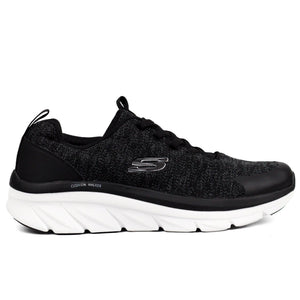 Skechers Cushion walker BKW - Footcourt Egypt