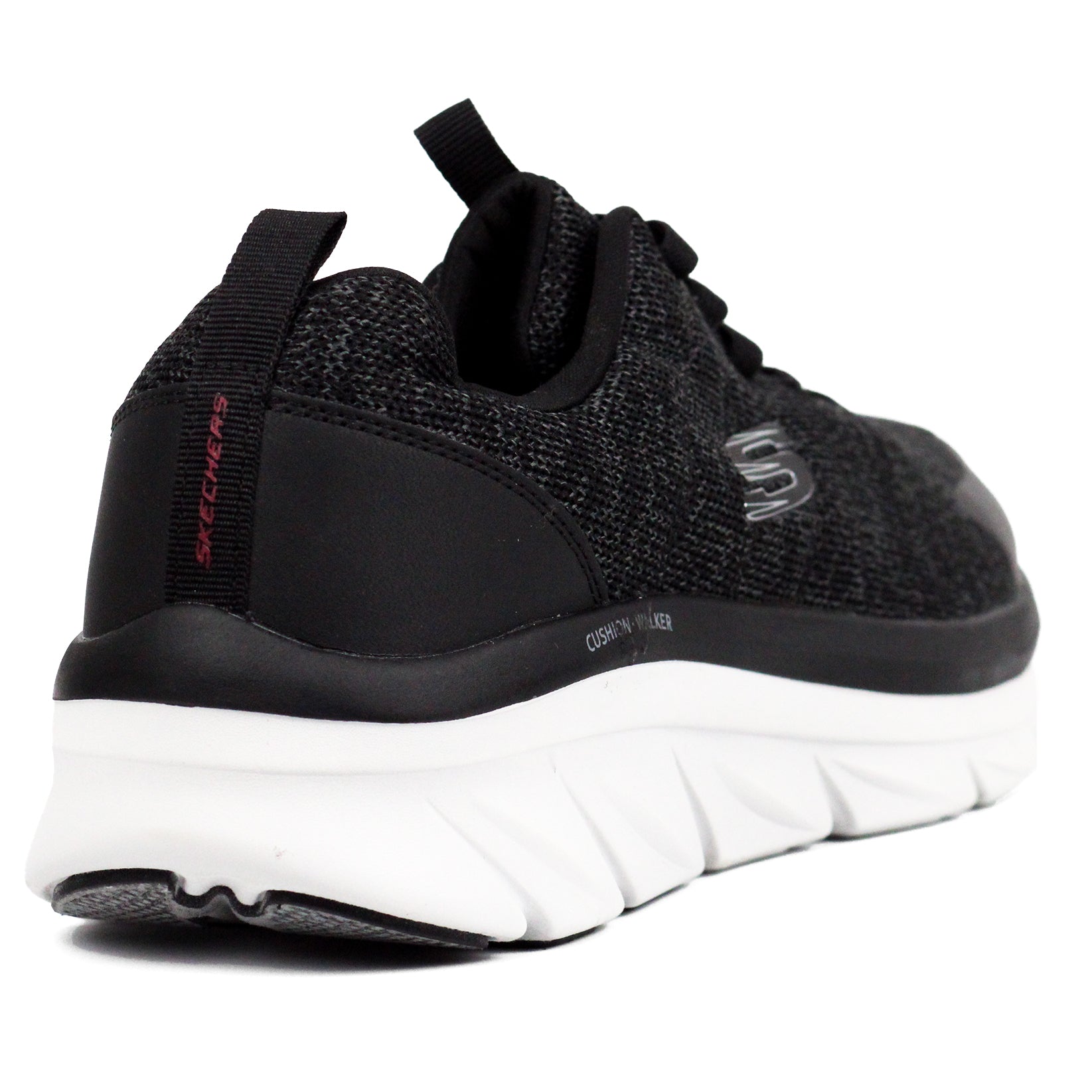 Skechers Cushion walker BKW - Footcourt Egypt