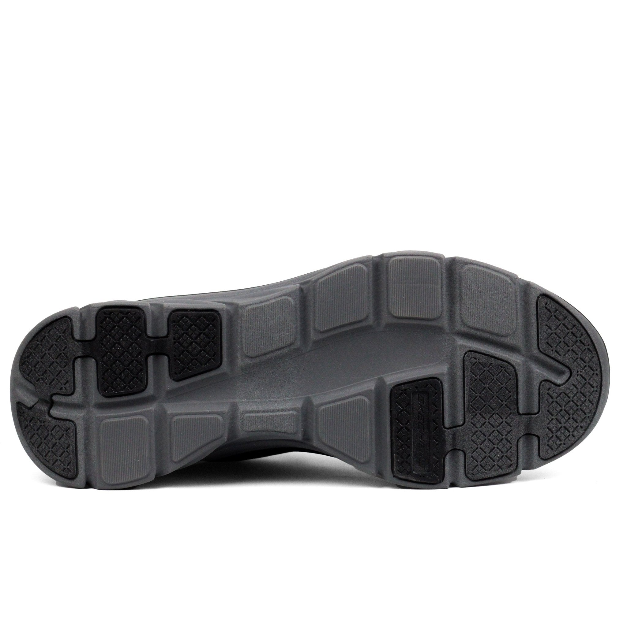 Skechers Cushion walker BKGY - Footcourt Egypt
