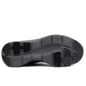 Skechers Cushion walker BKGY - Footcourt Egypt