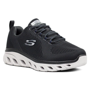SKECHERS Men's GLIDE LIGHT sports shoe BKGY - Footcourt Egypt
