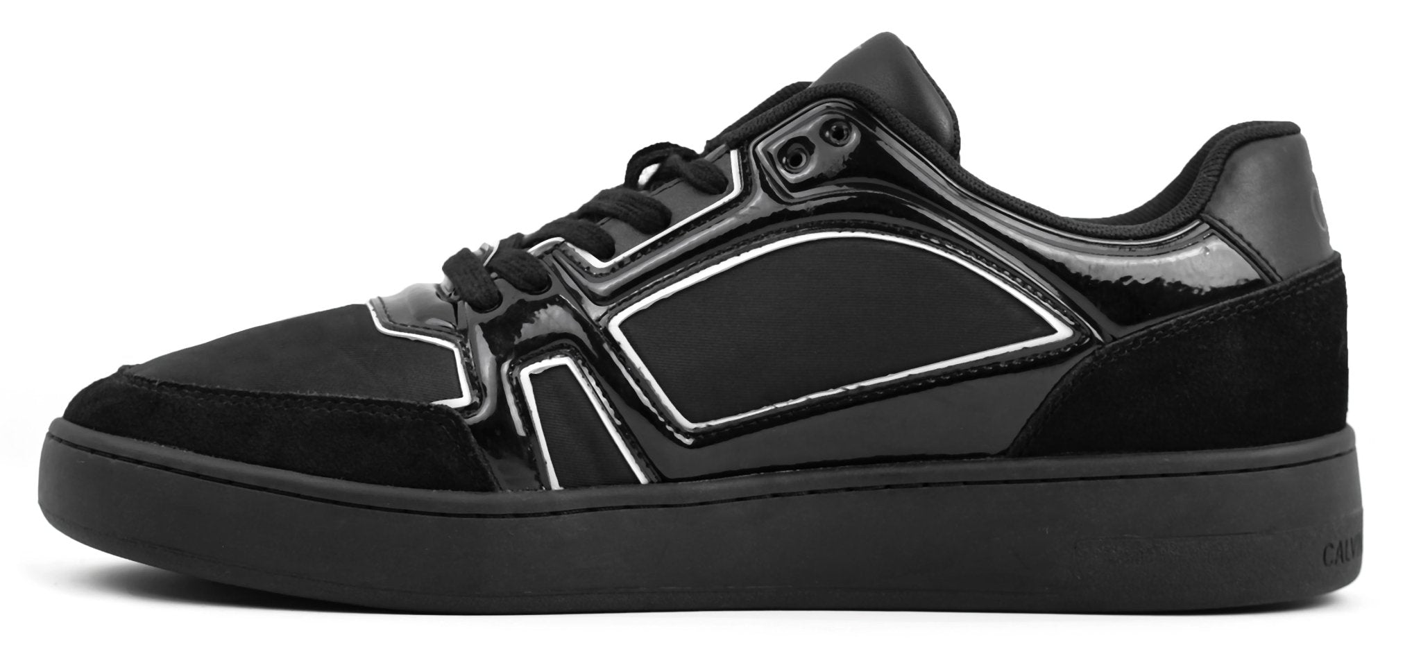 CALVIN KLEIN low - top leather basketball shoes - Footcourt Egypt