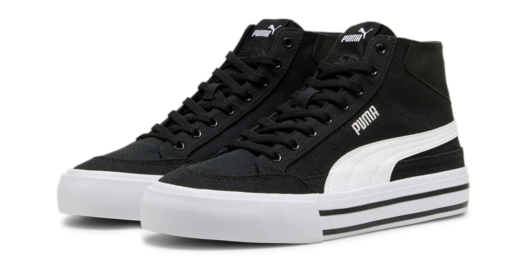 Puma Court Classic Vulc Mid Men's Sneakers - Footcourt Egypt