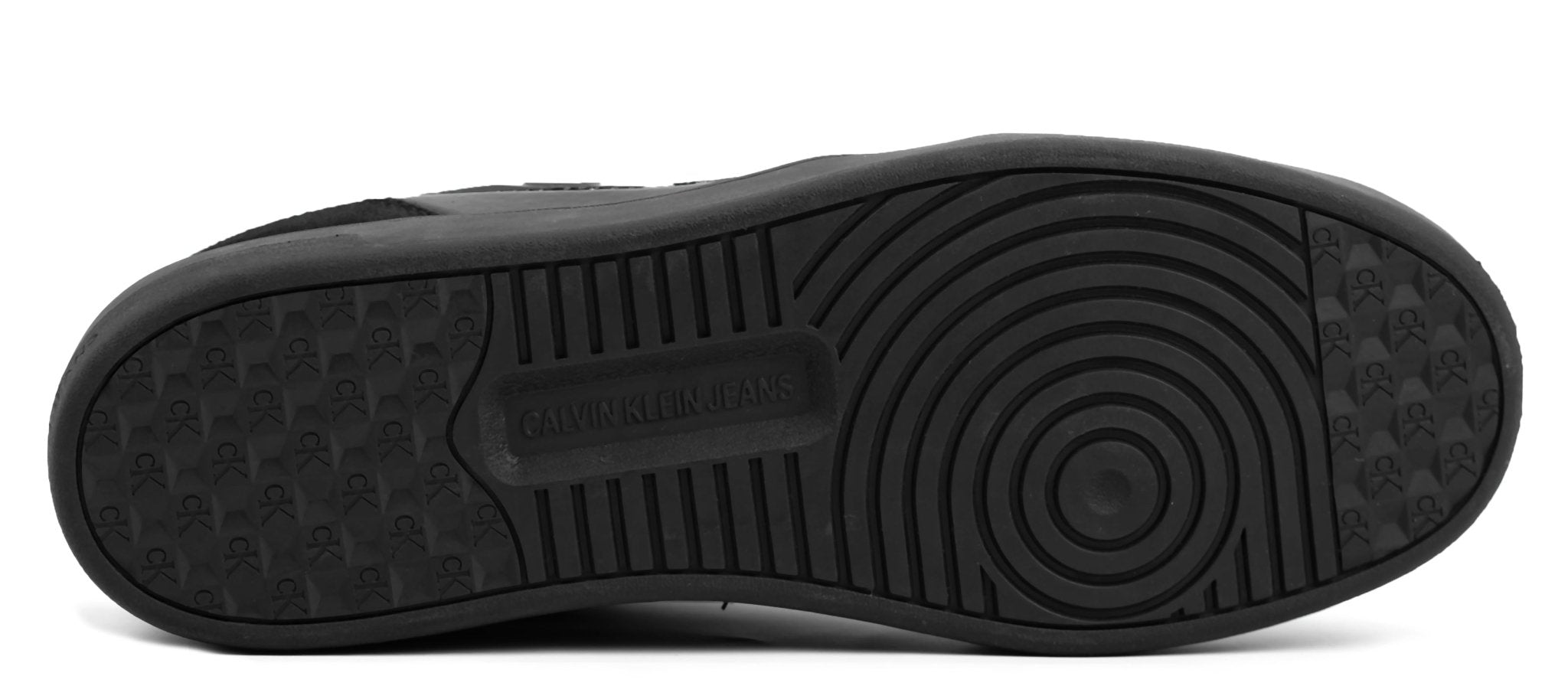 CALVIN KLEIN low - top leather basketball shoes - Footcourt Egypt