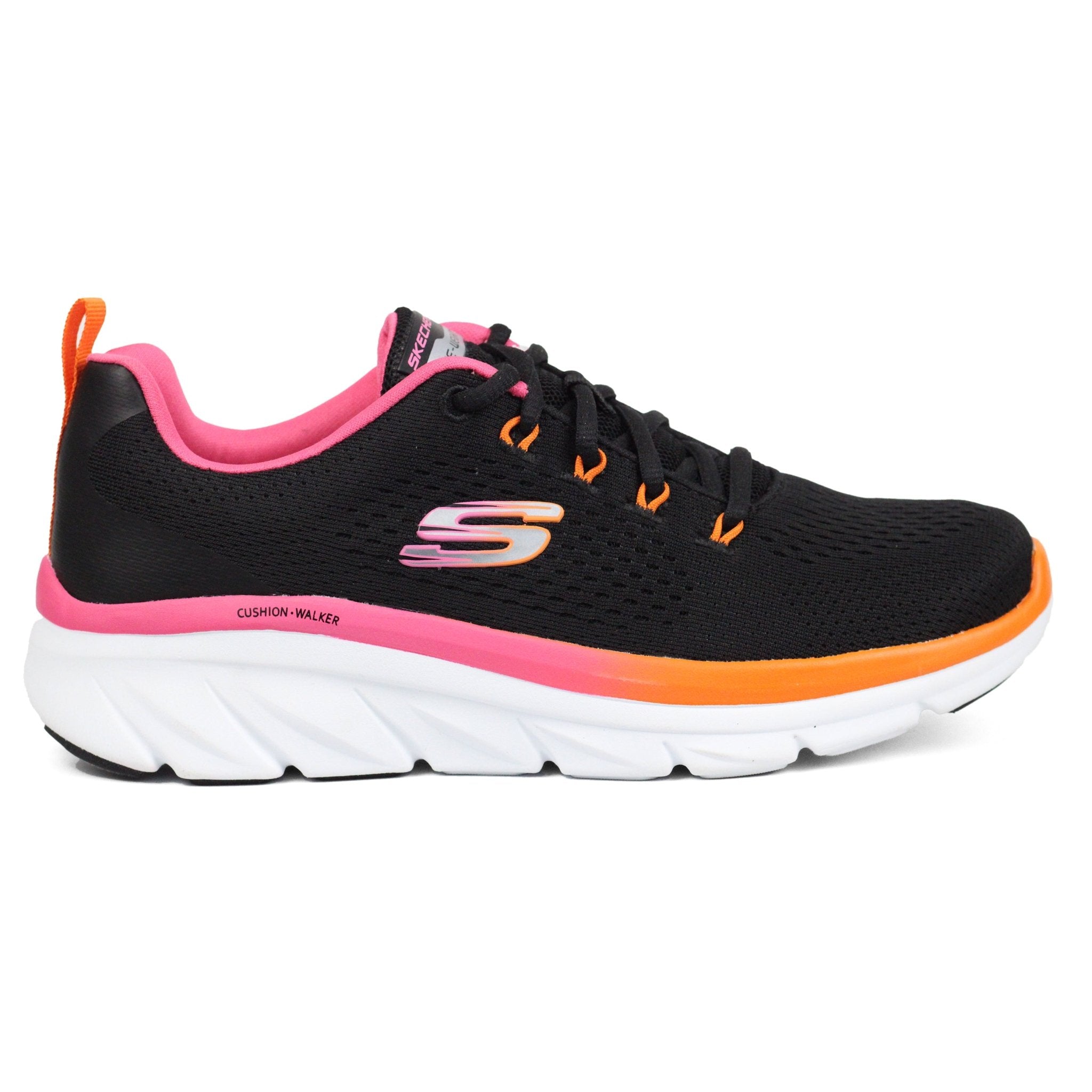 SKECHERS D'lux Walker Fresh Finesse shoes BKPO - Footcourt Egypt