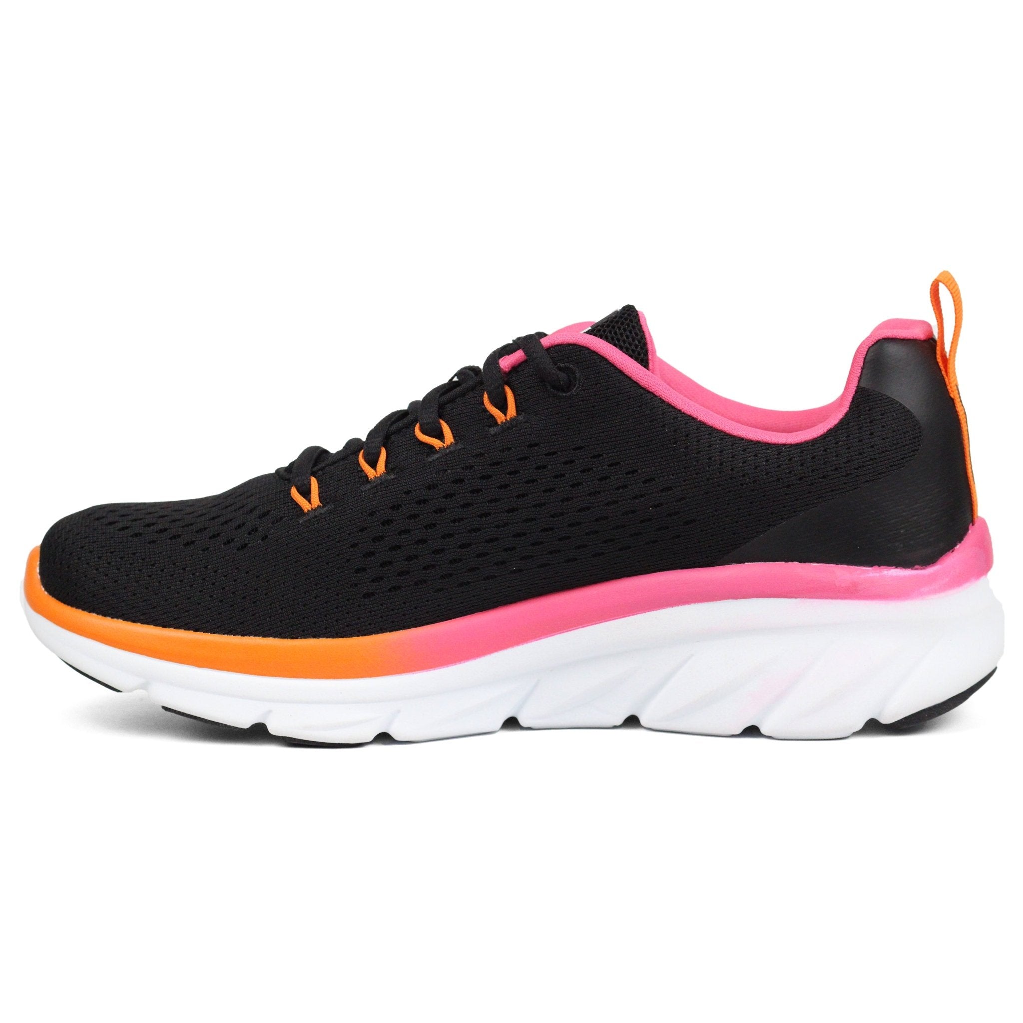 SKECHERS D'lux Walker Fresh Finesse shoes BKPO - Footcourt Egypt