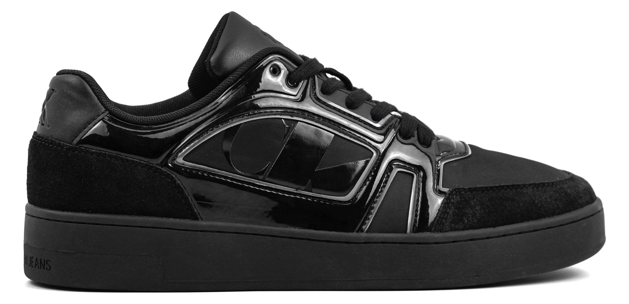 CALVIN KLEIN low - top leather basketball shoes - Footcourt Egypt