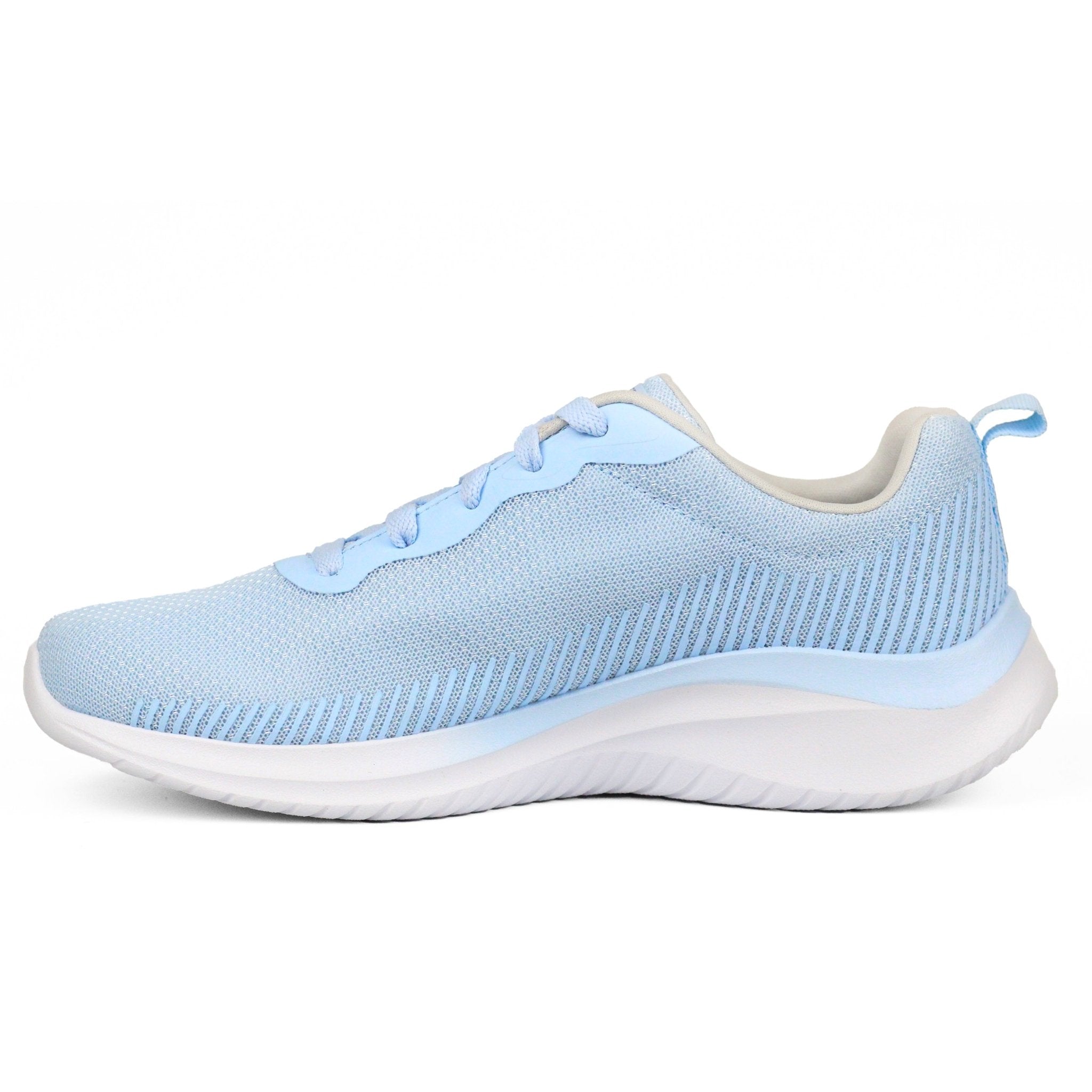 SKECHERS Women's Sports Sneakers for Leisure CYAN - Footcourt Egypt