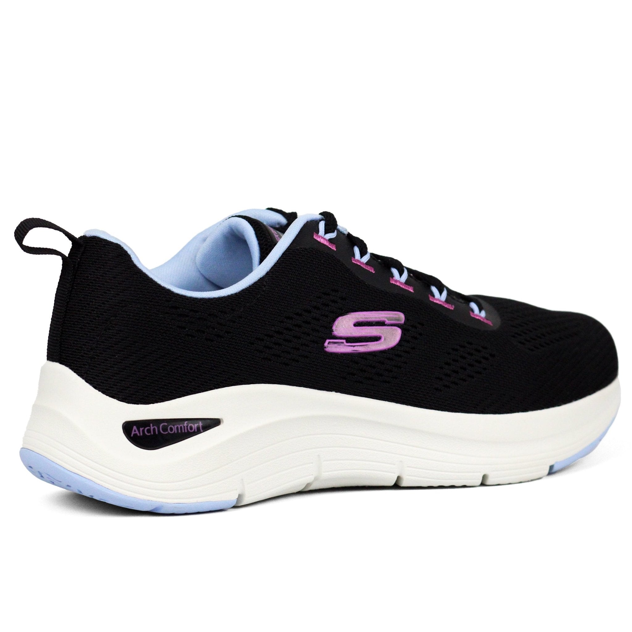 SKECHERS Arch comfort Sneakers BKLB - Footcourt Egypt