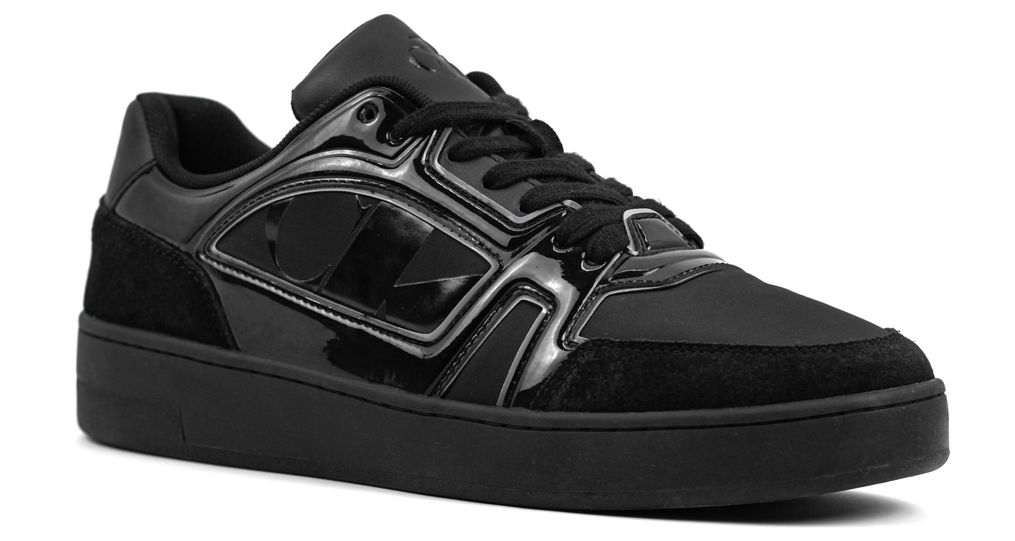 CALVIN KLEIN low - top leather basketball shoes - Footcourt Egypt